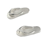 9/16" Flip Flop Sandal Stud Earrings - Lone Palm Jewelry