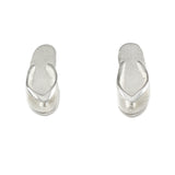 9/16" Flip Flop Sandal Stud Earrings - Lone Palm Jewelry