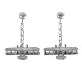 30605 - Wright Flyer Dangle Post Earrings