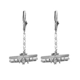 30611 - Wright Flyer Dangle Leverback Earrings