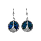 Lighthouse and Wave Sea Opal Earrings (Needs Pricing) - Lone Palm Jewelry