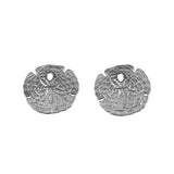 30721 - 5/8" Sand Dollar Stud Earrings II