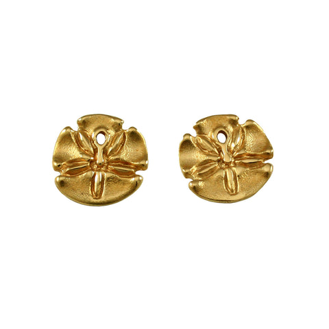 30744 - 3/8" Sand Dollar Stud Earrings II