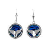 Dolphin Tail Sea Opal Earrings (Needs Pricing) - Lone Palm Jewelry