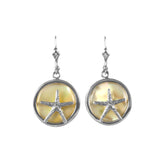 Starfish Sea Opal Earrings (Needs Pricing) - Lone Palm Jewelry