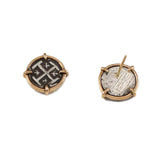 1/2" Replica Atocha Stud Earrings - Item #30823 - Lone Palm Jewelry