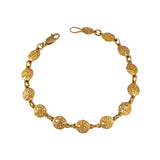 40112 - Small Sand Dollar Bracelet - Lone Palm Jewelry