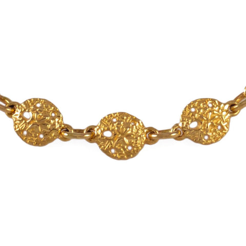 40112 - Small Sand Dollar Bracelet - Lone Palm Jewelry
