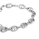 40141 - Bar Link Anchor Chain Bracelet - Lone Palm Jewelry