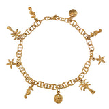 40230 - Nautical Chain Bracelet with Sea Life Charms