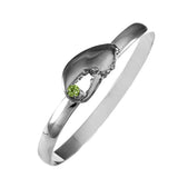 45242 - Lobster Claw & Tourmaline Hook Bracelet