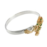 Frog with Enameling Hook Bracelet - Lone Palm Jewelry