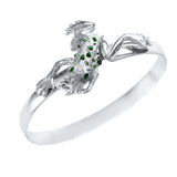 Frog with Enameling Hook Bracelet - Lone Palm Jewelry