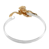 Frog with Enameling Hook Bracelet - Lone Palm Jewelry