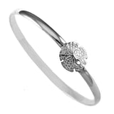 Sand Dollar Commodore Hook Bracelet - Lone Palm Jewelry