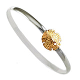 Sand Dollar Commodore Hook Bracelet - Lone Palm Jewelry