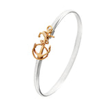 Fouled Anchor Hook Bracelet - Lone Palm Jewelry