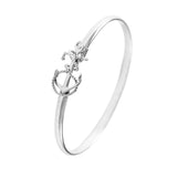 Fouled Anchor Hook Bracelet - Lone Palm Jewelry