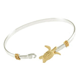Green Sea Turtle Hook Bracelet - Lone Palm Jewelry