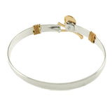 Large Skull & Crossbones Hook Bracelet - Lone Palm Jewelry
