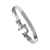 Dolphin Tail Hook Bracelet - Lone Palm Jewelry