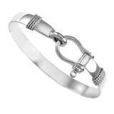 Shackle Hook Bracelet - 8mm - Lone Palm Jewelry