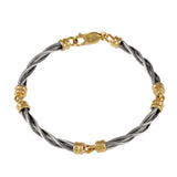 47003 - 4 Link New Twist Cable Bracelet