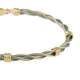 4 Groove New Twist Cable Bracelet - Lone Palm Jewelry