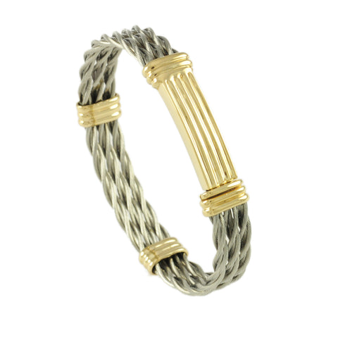 3 Strand New Twist with Slide Clasp - Lone Palm Jewelry