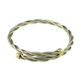Bypass Single New Twist Cuff - Lone Palm Jewelry