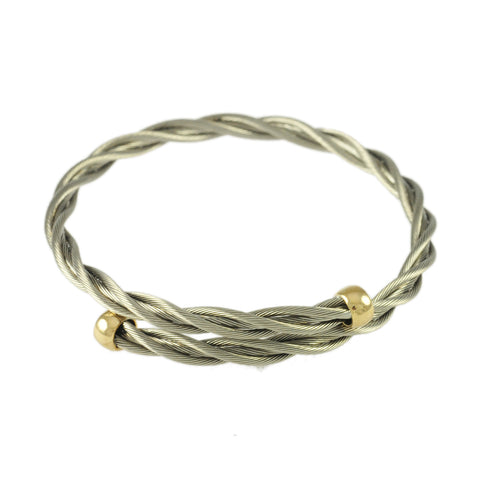 Bypass Single New Twist Cuff - Lone Palm Jewelry