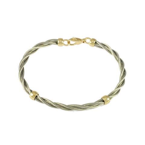 Single New Twist with Beads - 4mm - Lone Palm Jewelry