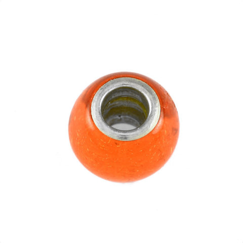 Gator Orange Glass Bead - Lone Palm Jewelry