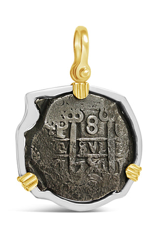 New World Spanish Treasure Coin - 8 Reales - Item #10227