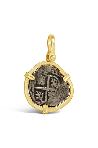 New World Spanish Treasure Coin - 1 Real - Item #10234