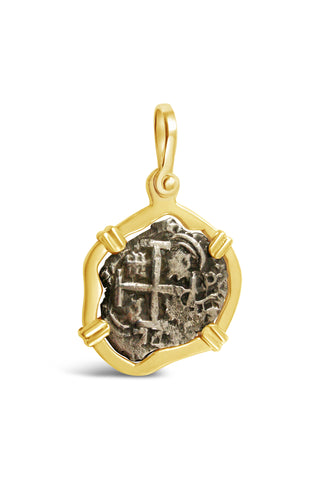 New World Spanish Treasure Coin - 1 Real - Item #10247