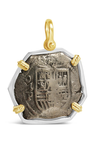 Shipwreck Concepcion Spanish Treasure Coin - 8 Reales - Item #10366