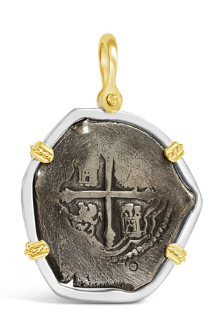 Shipwreck Concepcion Spanish Treasure Coin - 8 Reales - Item #10372