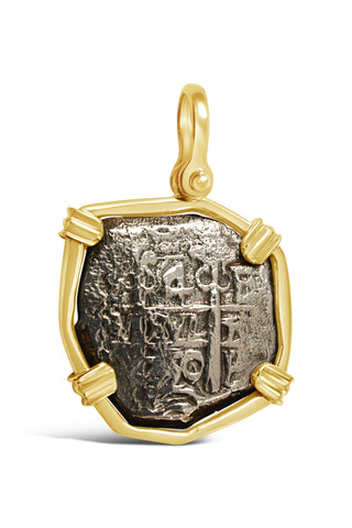 New World Spanish Treasure Coin - 4 Reales - Item #8995