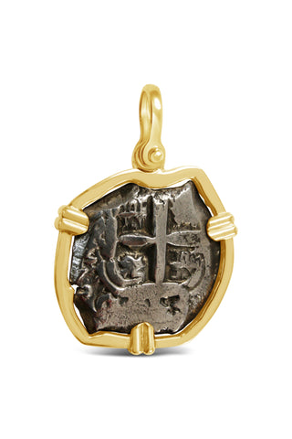 New World Spanish Treasure Coin - 4 Reales - Item #9012