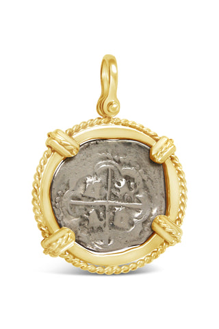 New World Spanish Treasure Coin - 2 Reales - Item #9030
