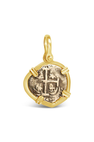 New World Spanish Treasure Coin - 1 Real - Item #9048