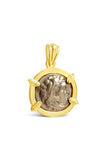 Drachm Alexander the Great and Zeus Coin Pendant in 14K - Item #9401