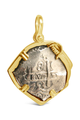 New World Spanish Treasure Coin - 8 Reales - Item #9424