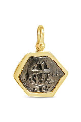 New World Spanish Treasure Coin - 4 Reales - Item #9494