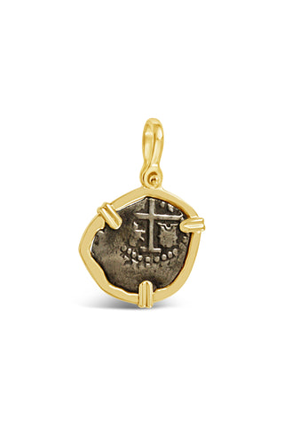 New World Spanish Treasure Coin - 1/2 Real - Item #9836