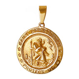 00306 - 1" St. Christopher Protective Pendant