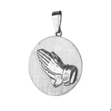 00514 - 1 1/8" Praying Hands Pendant