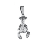 02932 - 7/8" Lobster Pendant - Lone Palm Jewelry
