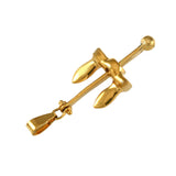 1 1/2" Movable Mudhook Anchor - Lone Palm Jewelry